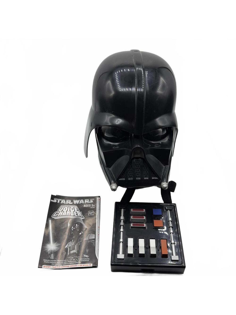 Star Wars Hasbro 2004 Darth Vader Mask Helmet Electronic Voice Changer Complete